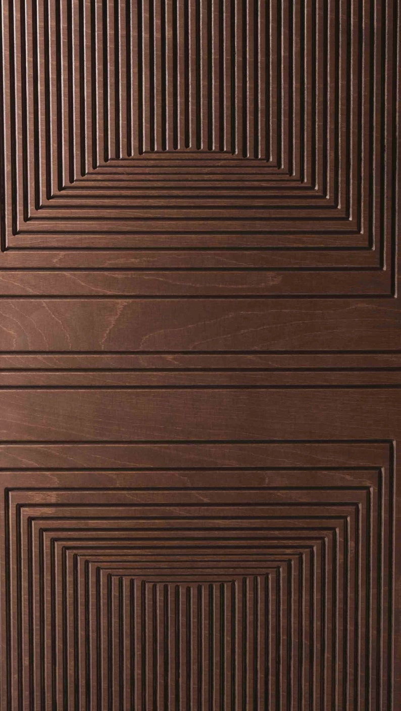 Handmade 3D Wood Wall Art – Rustic Wooden Wall Decor, Geometric Wall Hanging & Housewarming Gift